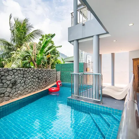 Patong Villa3 四卧海景泳池别墅 近班赞海鲜市场 中英泰三语服务 Exterior photo